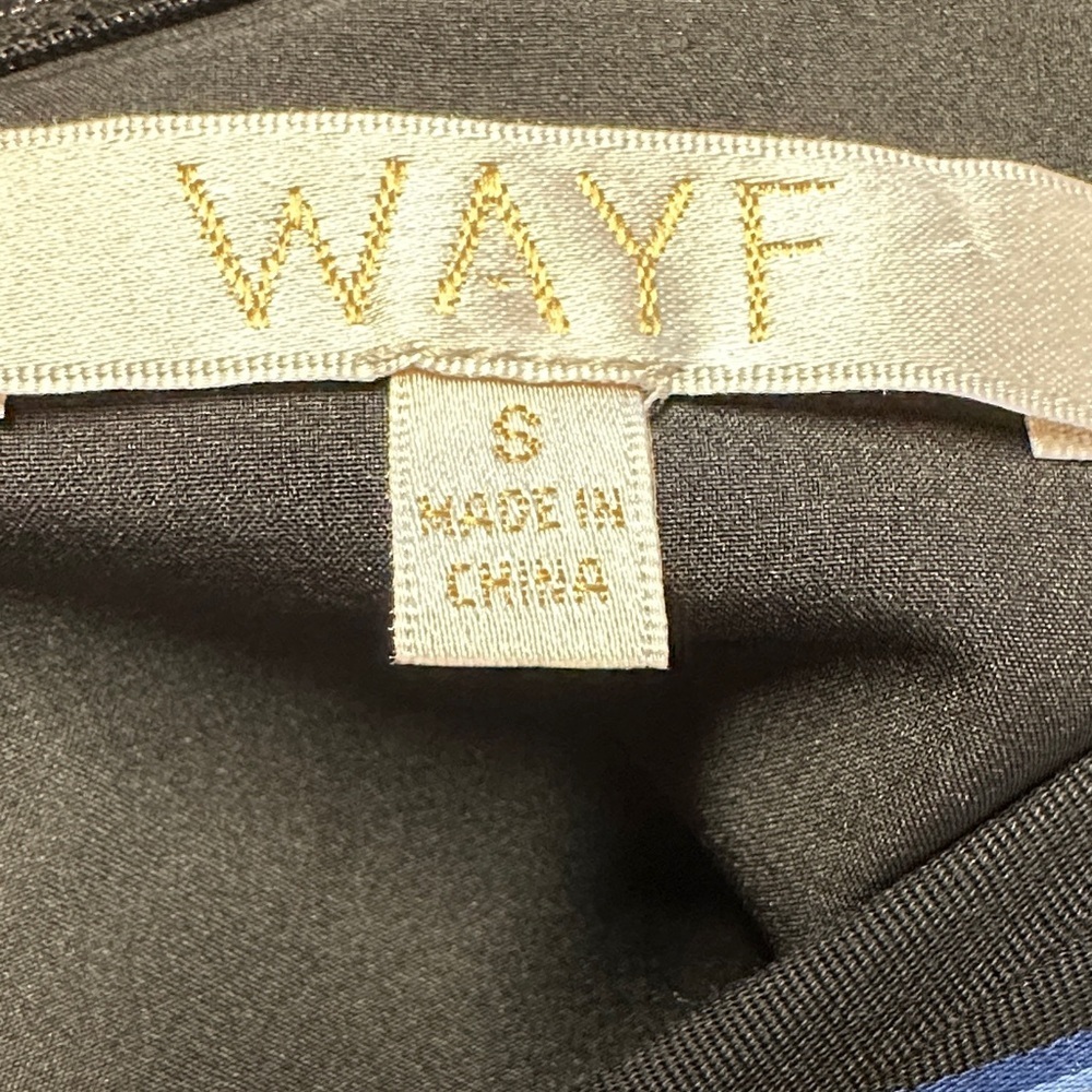 Wayf Korbin Striped Off-The-Shoulder Casual Dress S - Picture 3 of 7